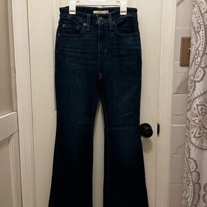 Levi's Dark Blue Flare Jeans